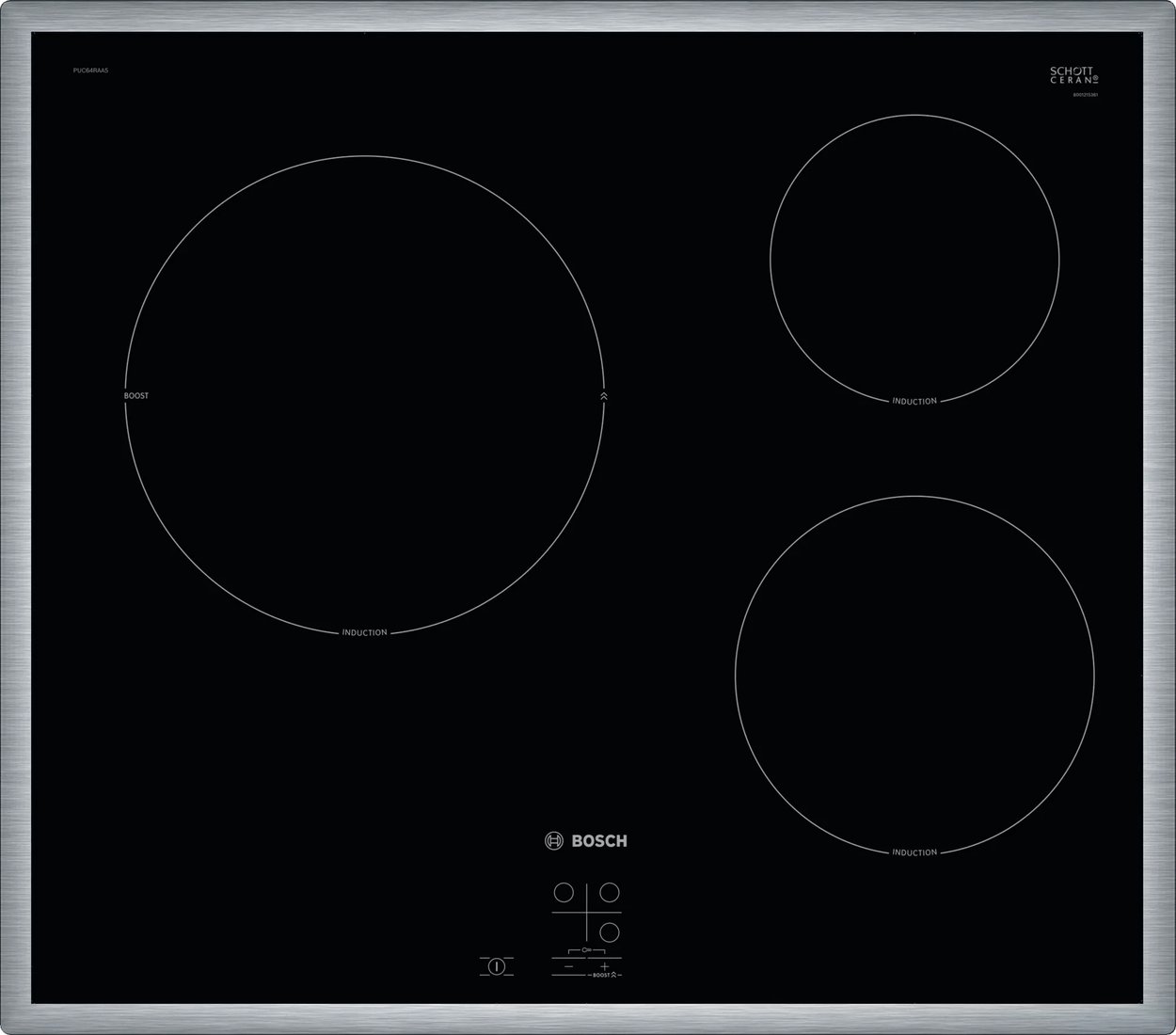 

Варочная панель Bosch Serie 4 PUC64RAA5E