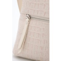 Женская сумка Franchesco Mariscotti 1-4135к (флорида крокодил, слоновая кость)