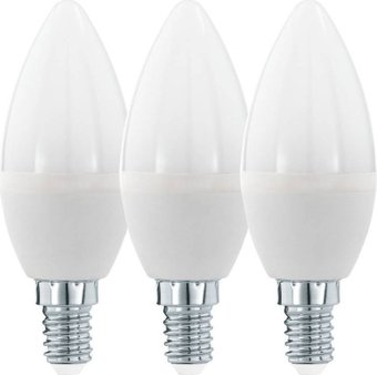 Светодиодная лампочка Eglo 12884 C35 6W(E14) 3000K (3 шт)