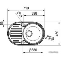 Кухонная мойка Franke PXN 611-71 [101.0380.072]