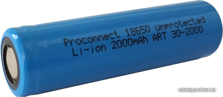 Аккумулятор PROconnect 18650 2000mAh