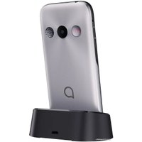 Кнопочный телефон Alcatel 2019G (серебристый)