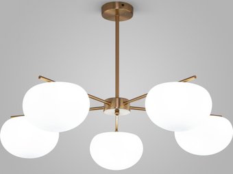 Подвесная люстра Евросвет 30190/5 латунь