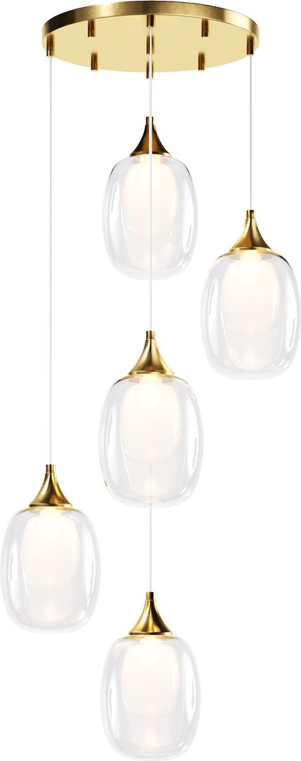 Подвесная люстра Maytoni Aura MOD016PL-05BS