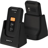 Телефон Maxvi E5 up (черный)