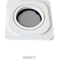 Вентиляционная решетка HOMY AIR квадратный AS125BRS 20x20 (черная)