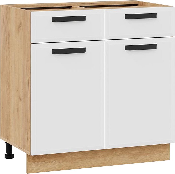 

Шкаф напольный Трия Тиана 1Н8Я1 (дуб крафт золотой/белый супермат)