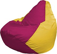 

Кресло-мешок Flagman Груша Мега XXXL Г3.1-386 (фуксия/желтый)