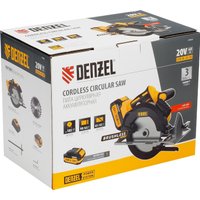 Дисковая (циркулярная) пила Denzel CCSH-BL-20-185 (с 1-им АКБ) в Гродно