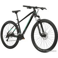 Велосипед Kross Level 1.0 29 XL/20" 2024 (черный/зеленый)