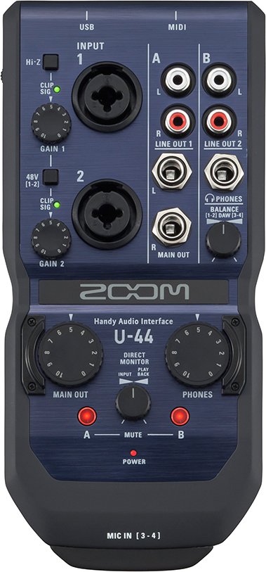 

Аудиоинтерфейс Zoom U-44