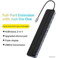 Док-станция Baseus EliteJoy Gen2 12-Port Type-C Hub Adapter WKSX030213
