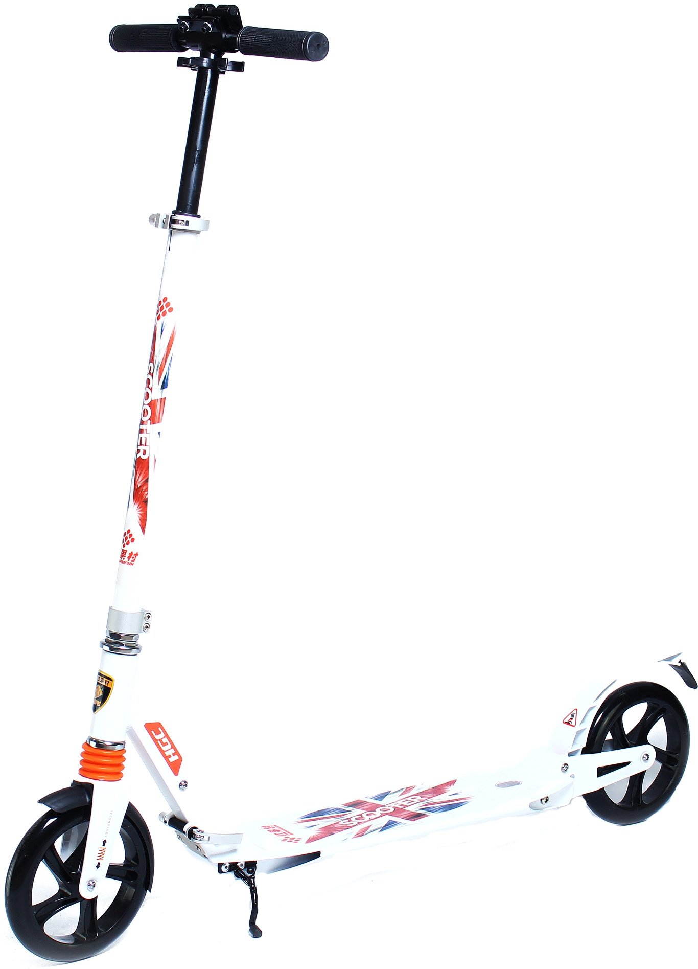 

Двухколесный подростковый самокат Scooter Urban 200S (белый)