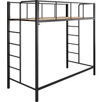 Кровать-чердак Князев Мебель Хельга 1 ХЕ1.90.200.Ч (черный муар)