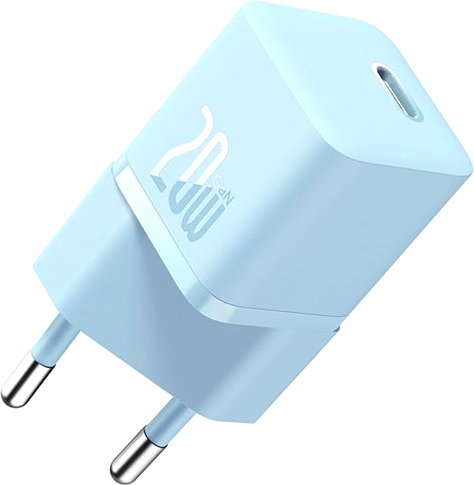 

Сетевое зарядное Baseus GaN5 Fast Charger Mini 1C 20W CCGN050103 (голубой)