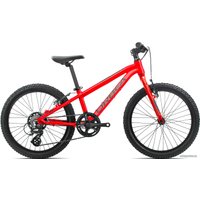 Детский велосипед Orbea MX 20 Dirt 2020 (красный/черный)