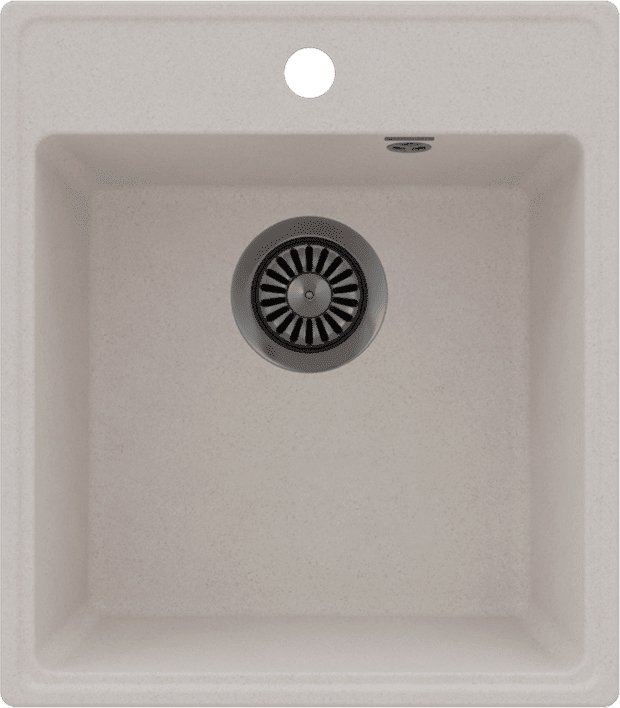 

Кухонная мойка MAUNFELD Perla 425 MFQS-425W (кремовый)