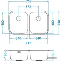 Кухонная мойка Alveus Duo 30 [1036849]