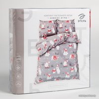 2-спальный комплект постельного белья Этель Зимние игры 4482240