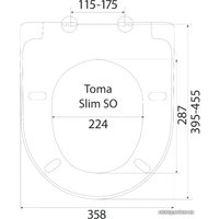 Унитаз подвесной Berges Wasserhaus Ego XL Rimless + Toma Slim SO + Novum525 + D3 043201