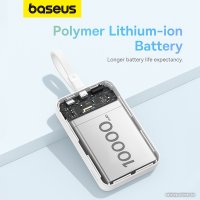 Внешний аккумулятор Baseus Magnetic Fast Charge Power Bank Type-C Edition 30W 10000mAh (белый)