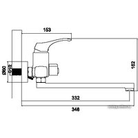 Смеситель Ledeme H42 L2242