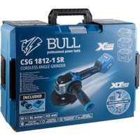 Угловая шлифмашина Bull CSG 1812-1 SR XLTpro Xcase 1333998 (с 2-мя АКБ, кейс)