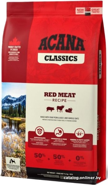 Сухой корм для собак Acana Classics Red Meat (свинина, говядина и ягненок) 2 кг