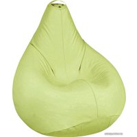 Кресло-мешок Kreslomeshki Груша экокожа (XXL, салатовый)