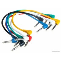 Комплект кабелей для гитарных педалей Leem CPML-1 (6 шт, 30 см) в Могилеве