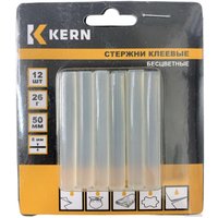 Клеевые стержни Kern KE125607 (12 шт, прозрачный)