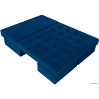 Модульный диван Лига диванов Сплит 101956 (синий)