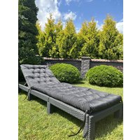 Матрас для шезлонга Loon Чериот 190х60 (черный)