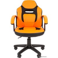 Компьютерное кресло CHAIRMAN Kids 110 (чёрный/оранжевый)