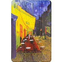 Чехол для планшета JFK Smart Case для Samsung Galaxy Tab A8 10.5 2021 (уличное кафе)