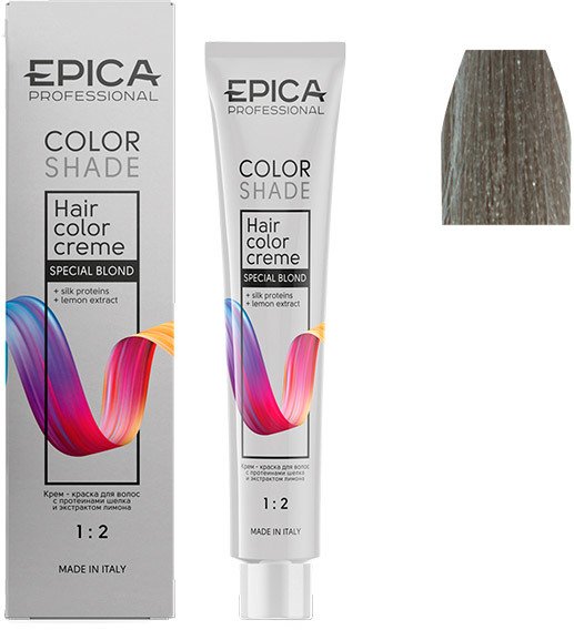 

Крем-краска Epica Professional Colorshade 12.12 специальный блонд жемчужный (100 мл)