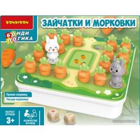 Развивающая игра Bondibon Зайчатки и морковки ВВ5862