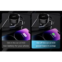 Автомобильное зарядное Baseus Enjoyment Pro 2-in-1 Car Charger C+L 60W C00057802111-02
