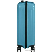 Чемодан-спиннер Samsonite Nuon Metallic Ocean Blue 55 см