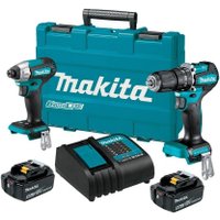  Makita DLX2414ST (шуруповерт, гайковерт, 2 АКБ, кейс)