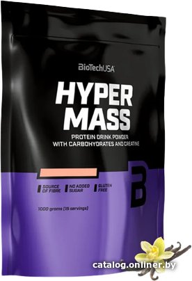 Протеин комплексный BioTech USA Hyper Mass (ваниль, 1 кг)