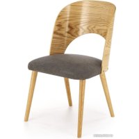 Стул Halmar Cadiz (серый/дуб натуральный)