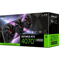 Видеокарта PNY GeForce RTX 4070 Ti Super 16GB XLR8 Gaming Verto Epic-X RGB Overclocked Triple Fan VCG4070TS16TFXXPB1-O