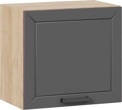 

Шкаф навесной Трия Лорас 1ВВ5Г с одной откидной дверью (дуб крафт золотой/холст вулкан)