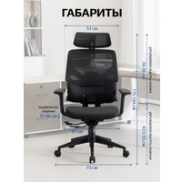 Офисное кресло Evolution LumbarPro (черный)