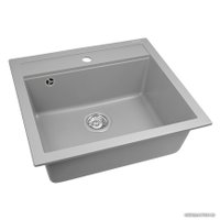 Кухонная мойка Aquasanita Quadro SQQ100W (светло-серый 221)