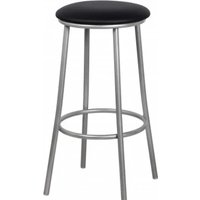 Табурет СоюзРегионПоставка Барный каркас бриллиант, экокожа (Экотекс 3001 черный) СРП 020-01