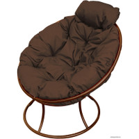 Кресло M-Group Папасан мини 12060205 (коричневый/коричневая подушка) в Гомеле