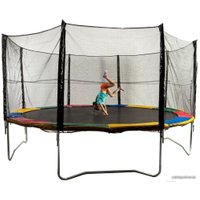 Батут Sundays Acrobat-D252 (зеленый, с сеткой)