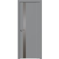 Межкомнатная дверь ProfilDoors 62U R 90x200 (манхэттен, стекло серебряный лак)